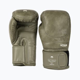 Mănuși de box Venum Impact Evo Scales Boxing army green