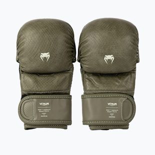Mănuși de sparring MMA Venum Impact Evo Scales MMA army green
