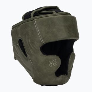 Cască de box Venum Impact Evo Scales Headgear army green
