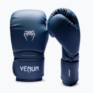 Mănuși de box Venum Contender 1.5 midnight blue/ silver