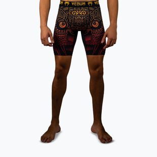 Pantaloni scurți de antrenament pentru bărbați Venum Quetzal Fury Vale Tudo black/fury red/tangerine