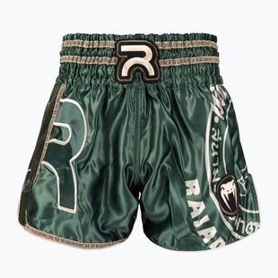 Pantaloni scurți de antrenament pentru bărbați Venum x Rajadamnern Muay Thai military green