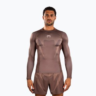 Rashguard longsleeve pentru bărbațiVenum No Gi Rashguards chocolate brown