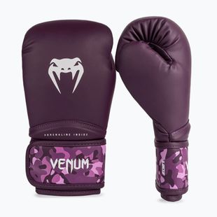 Mănuși de box pentru femei Venum Iris Boxing plum/pink
