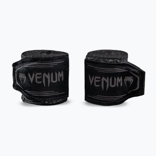Bandaje de box Venum Santa Muerte Handwraps 400 cm black/white