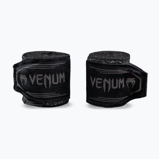 Bandaje de box Venum Santa Muerte Handwraps 450 cm black/white