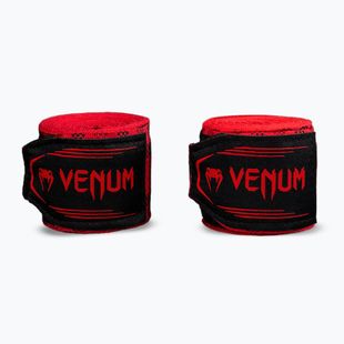 Bandaje de box Venum Tartan Handwraps 450 cm fury red