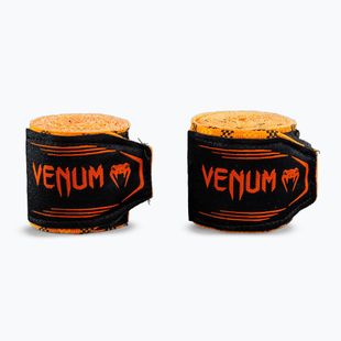Bandaje de box Venum Tartan Handwraps 450 cm pumpkin