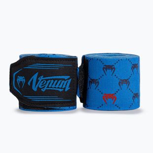 Bandaje de box Venum Monogram Hand Wraps Advanced 400 cm blue
