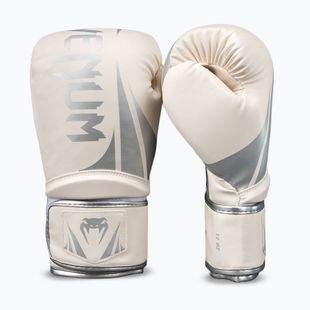 Mănuși de box Venum Challenger 2.5 Boxing white/silver
