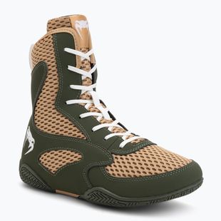 Încălțăminte de box pentru bărbați Venum Contender Boxing military green/sand