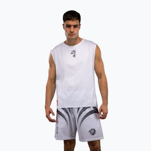Tricou pentru bărbați Venum x Mike Tyson Tiger Sleeveless optical white
