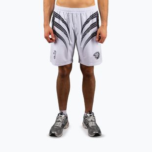 Pantaloni scurți de antrenament pentru bărbați Venum x Mike Tyson Tiger Training Optical White/Deep Black