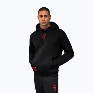 Bluză pentru bărbați Venum x Mike Tyson Tiger Hoodie deep black/intense red