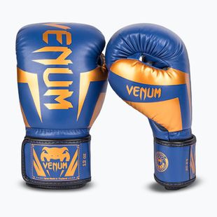 Mănuși de box Venum Elite blue/black/copper