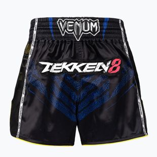 Pantaloni scurți de antrenament pentru bărbați Venum x TEKKEN 8 King Muay Thai black/yellow