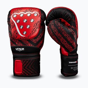 Mănuși de box Venum x TEKKEN 8 Kazuya Boxing red/black