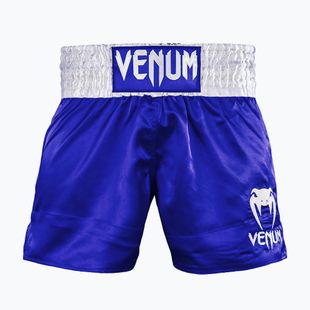 Pantaloni scurți de antrenament pentru bărbați Venum Classic Muay Thai blue