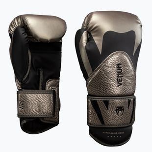 Mănuși de box Venum Challenger 4.0 silver/black