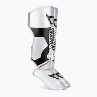 Protecții pentru tibie și picioare Venum Ringhorns Charger Shin silver/black