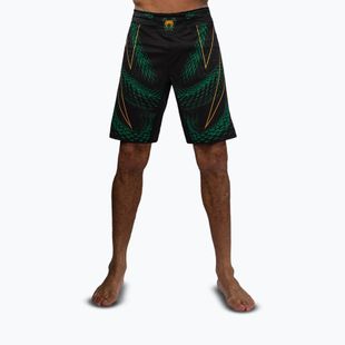 Pantaloni scurți de antrenament pentru bărbați Venum Matupa Fightshorts black/green/gold