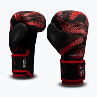Mănuși de box Venum Matupa Boxing black/red/silver