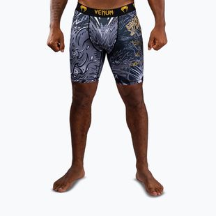 Pantaloni scurți de antrenament pentru bărbați Venum Wolf Attack Vale Tudo Shorts black/grey