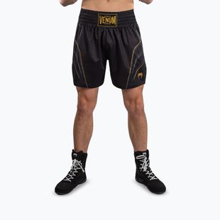 Pantaloni scurți de box pentru bărbați Venum Streamline Boxing black/gold