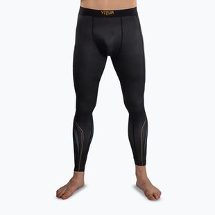 Colanți de antrenament pentru bărbați Venum Streamline Spats black/gold