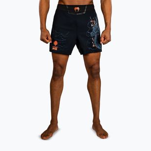 Pantaloni scurți de antrenament pentru bărbați Venum Thunder Dragon Black/Grey/Copper