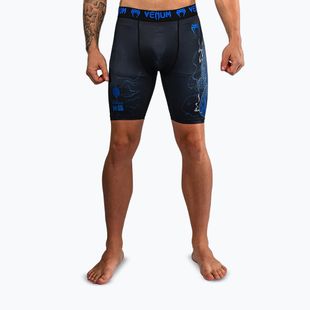 Pantaloni scurți de antrenament pentru bărbați Venum Thunder Dragon Vale Tudo Black/Royal Blue