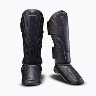 Protecții pentru tibie și picioare Venum Impact Evo Scales Shin dark purple