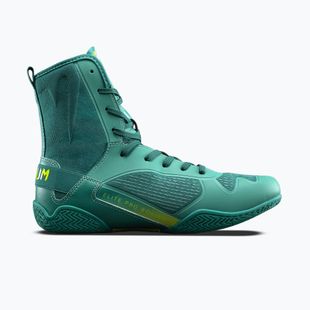 Încălțăminte de box Venum Elite Neo Boxing green/neon yellow