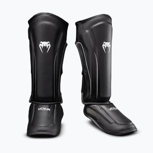 Protecții pentru tibie și picioare Venum Stealth Shin black/white