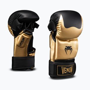 Mănuși de sparring Venum Attack 2.0 Sparring gold/black