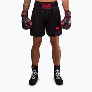 Pantaloni scurți de box pentru bărbați Venum Spectre Boxing black/red