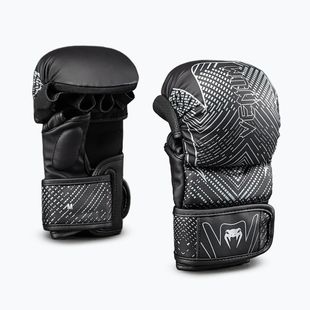 Mănuși de sparring Venum Midnight Fury Sparring black/grey/silver