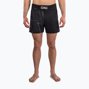 Pantaloni scurți de antrenament Venum Karate Combat black/grey