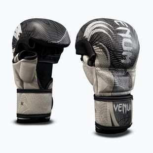 Mănuși de sparring Venum Galactic 3.0 Sparring off white/black