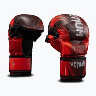 Mănuși de sparring Venum Galactic 3.0 Sparring red/slver