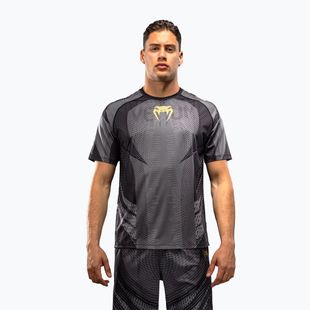 Tricou pentru bărbați Venum Galactic 3.0 Dry Tech black/gold