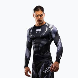Rashguard bărbați mânecă lungă Venum No-Gi 6.0 Rashguard black/white