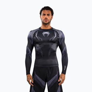 Rashguard bărbați mânecă lungă Venum No-Gi 6.0 Rashguard black/grey