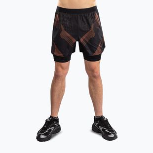Pantaloni scurți de antrenament pentru bărbați Venum No-Gi 6.0 Training black/brown