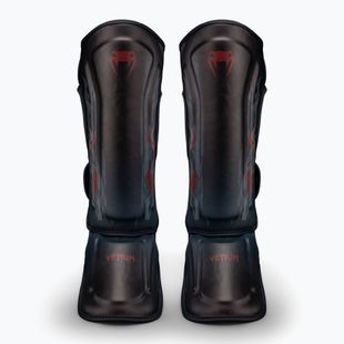 Apărători tibii Venum Demon Shin black/grey