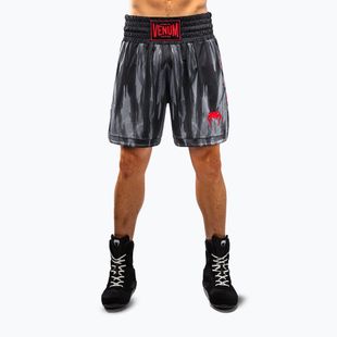 Pantaloni scurți de antrenament pentru bărbați Venum Demon Boxing black/grey