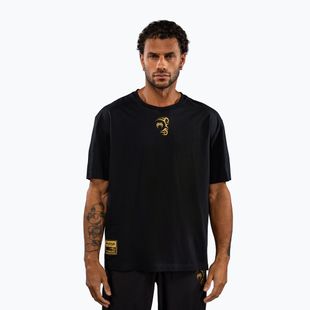 Tricou pentru bărbați Venum x Mike Tyson Tiger black/gold