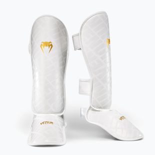 Apărători tibii Venum Contender 1.5 XT 3D Shin white/gold