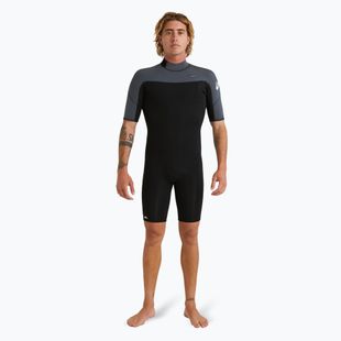 Costum de înot pentru bărbați Quiksilver 2/2 Everyday Sessions SS SP BZ black/gun metal