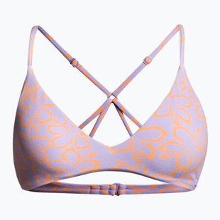 Costum de baie top ROXY Hawaiian Heat Athletic Triangle 2021 mock orange hawaiianheat